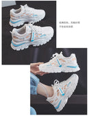 Fashionable Men And Women 2024 Spring And Summer New Mesh Breathable Versatile Thick Sole Hot Casual Sports Couple Shoes New