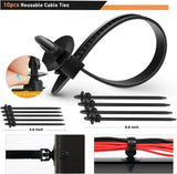 800pcs-100Pcs Car Fastener Clip Kit Fender Rivet Plastic Clips Auto Body Push Retainer Pin Rivet Bumper Door Trim Panel Repair