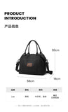 LEE Casual Weekends Overnight Luggage Travel Bag Women Men Waterproof Dry Wet Pockets Duffle Bag Unisex Sport Fitness Gym Bag
