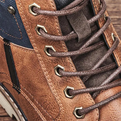 2024 New Men's Winter Shoes Warm Comfortable Non-Slip Men Winter Boots #KD5251