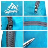 Outdoor Ultralight Nano Waterproof Lightweight Packable Backpack Folding Handy Bag Men Women Daypacks Travel Daypack
