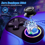 Controller For Playstation 5 PS5/PS5 Pro/Slim/PC Gamepads W/Hall Effect RGB Wireless Game Control Joystick Marco/Turbo Program