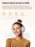 QCY H3 Pro ANC Wireless Bluetooth Headphone Hi-Res Spatial Audio Earphone with LDAC 50dB Active Noise Canceling Over Ear Headset
