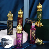 Empty Roller Bottles 8ml Portable Glass Roll on Bottlse Colorful Packaging Mini Essential Oil Container Blending Perfume Bottle