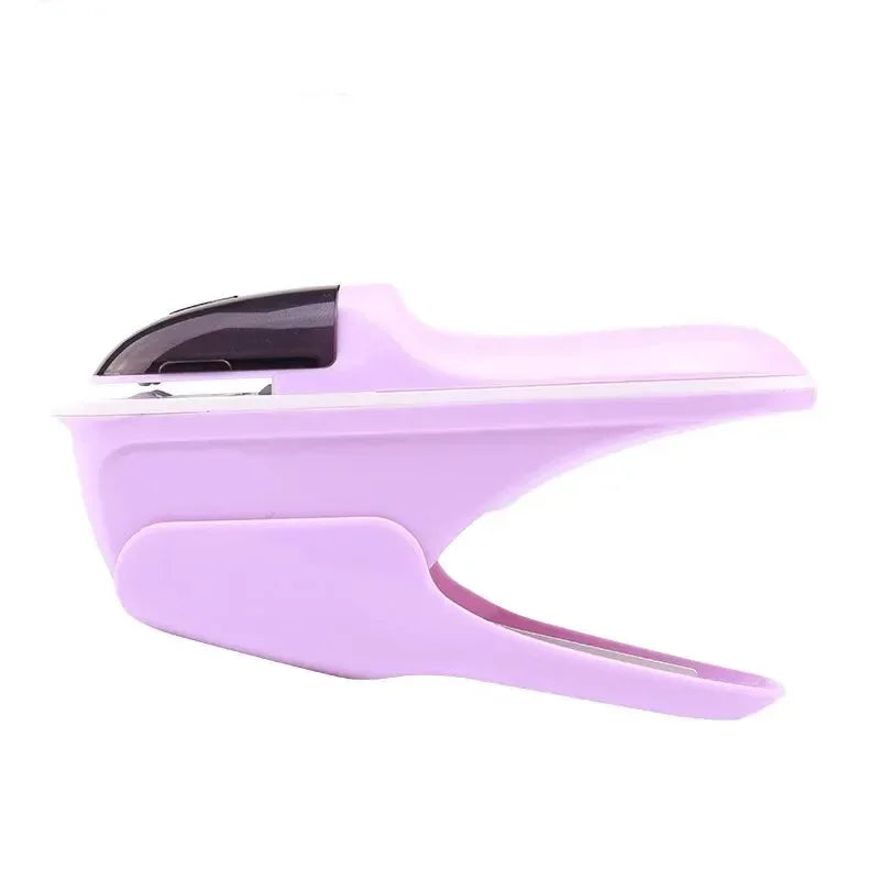 1PCDesktop Stapleless Stapler For Fixing Up To 8 Sheets For Home School Office Desktop Stapler Ticket Paper And Document Binding