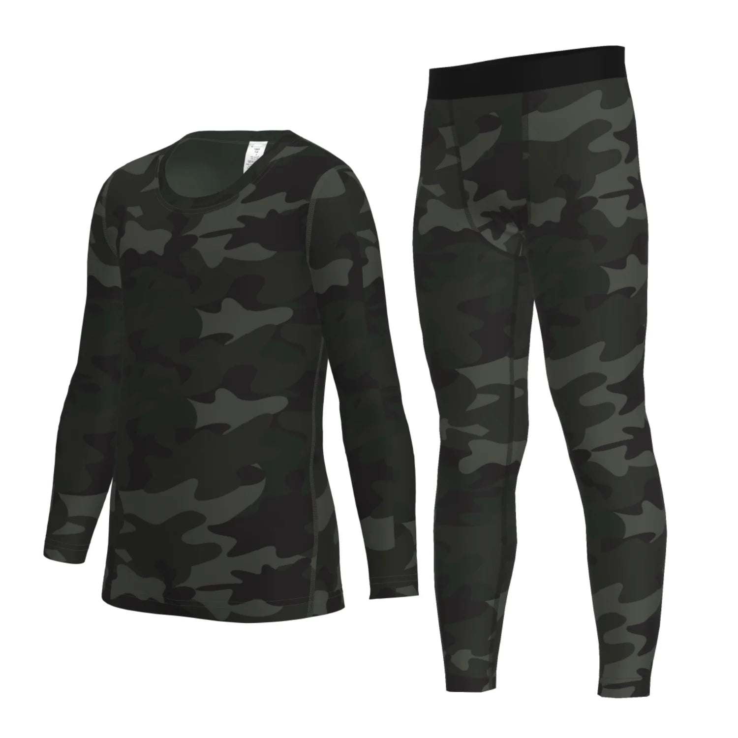 Winter Sports Suit for Children Quick Drying Thermal Underwear Boys Girls Compression Sportswear for Basketball Football