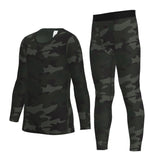 Winter Sports Suit for Children Quick Drying Thermal Underwear Boys Girls Compression Sportswear for Basketball Football