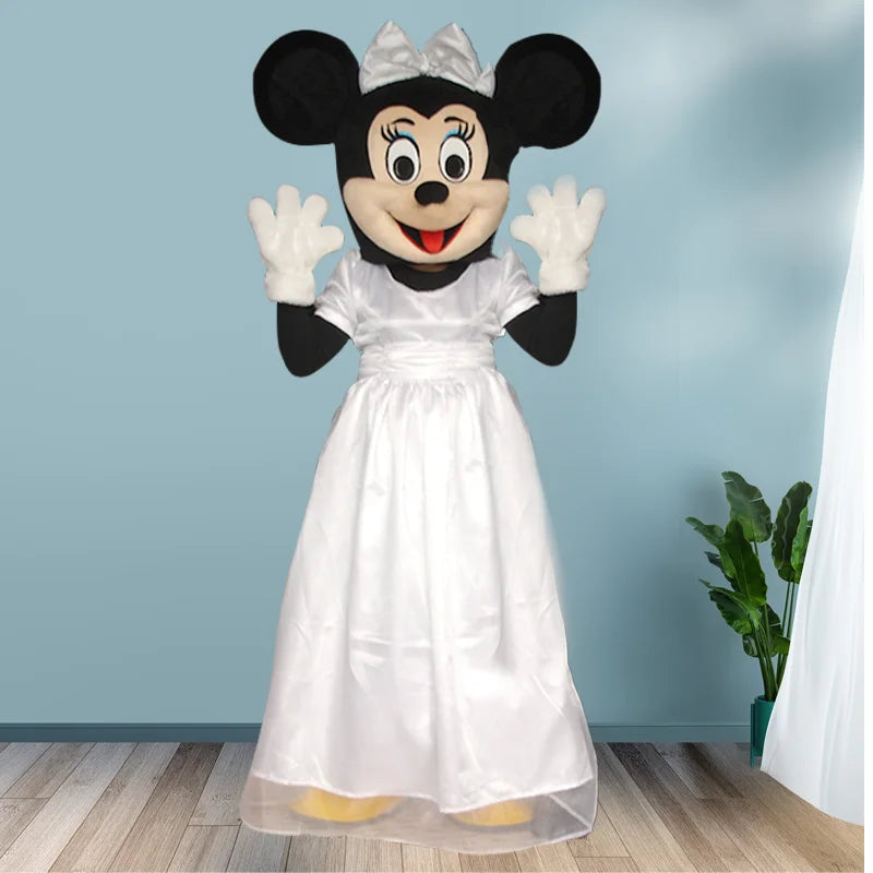 MINISO Disney Mouse Mickey Mouse Minnie Cartoon character Mascot Costume Advertising Fancy Dress Party Animal Cospaly  Anime