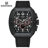 NAVIFORCE Luxury Brand Men's Sports Watch Quartz 24-Hour Chronograph Waterproof Male Wristwatches Date Display Clock Reloj Hombre