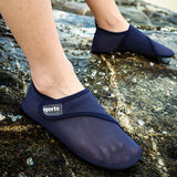 Zapatos de agua de playa de secado rápido, zapatos de natación acuáticos, zapatillas de playa, surf contra corriente, deportes ligeros, zapatillas planas unisex para agua 
