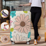 Luggage Protective Cover With Cartoon Print