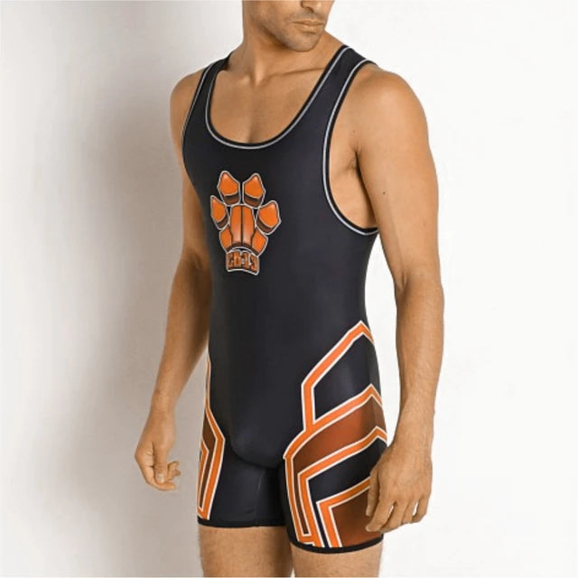 Kennel Club CB13 Men's Zipper Voltar Singlets Sexyman Bandit One Piece Sem Mangas Ginásio Esportes Fitness Vestuário