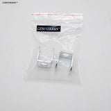Stainless Steel Motorcycle Headlight Bracket Stand Pair Spot Fog LED Light Support Base Bobber Accessories