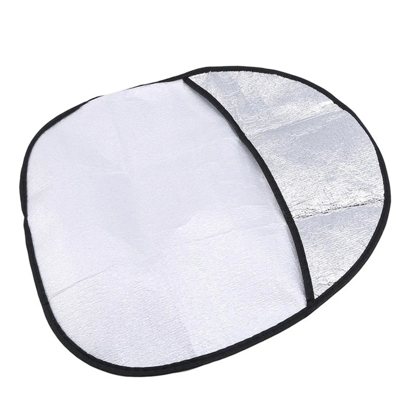 Universal Car Steering Wheel Sunshade Cover Foldable Shield Car Steering Wheel Reflective Interior Accessories Steering Covers