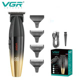 VGR Hair Trimmer Professional Barber Cordless Clipper Electric Hair Cutting Machine Metal Hair Trimmer for Men V-003 V-906 V-308