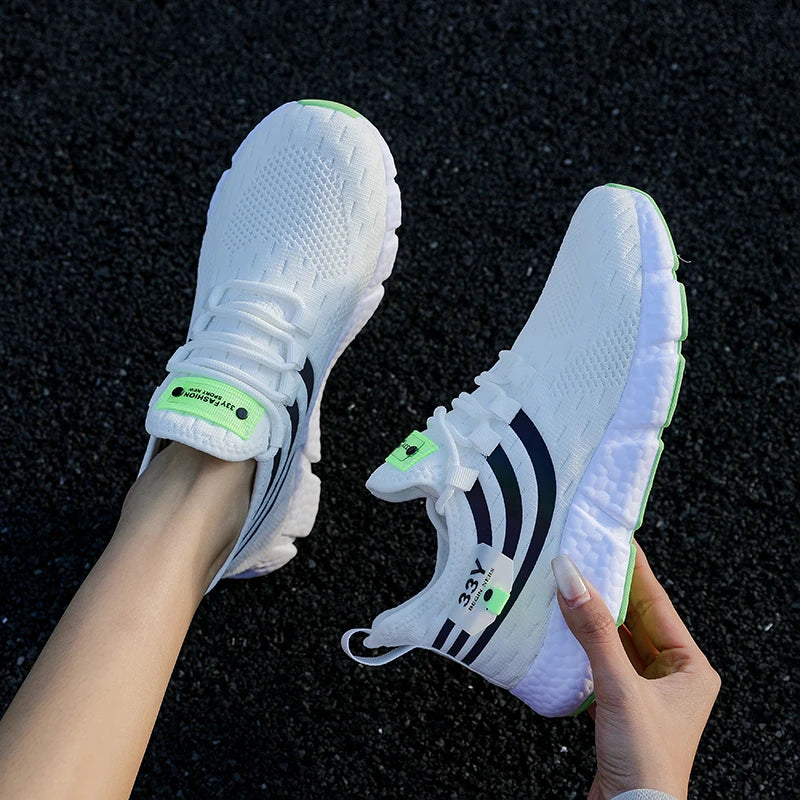 Men's Casual Sneakers Summer Breathable Sport Shoes Lightweight Outdoor Mesh Running Shoes Athletic Jogging Tennis Walking Shoes