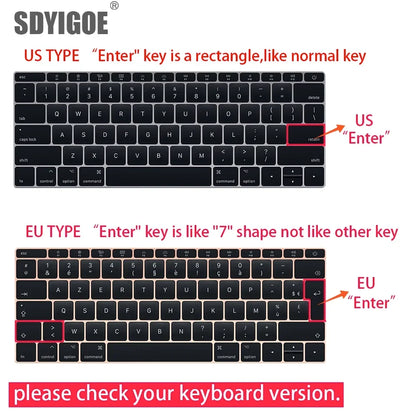 Keyboard cover for Apple Macbook pro13/16/15 Air13 inch All series Laptop silicone Case Clear Protector Skin A2941 A2442 A3113