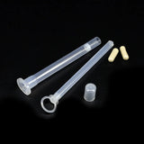 5Pcs Transparent Vagina Detox Suppositories Applicator Pusher Disposable Medical PP Capsule Applicators Available for Pills