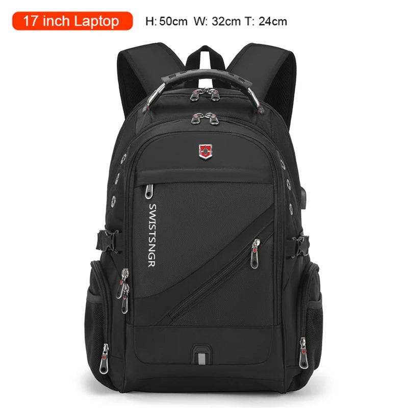 Mochila impermeable para portátil de 17/20 pulgadas 2025, mochila de viaje para hombre y mujer, mochila Oxford, mochila escolar moderna para hombre