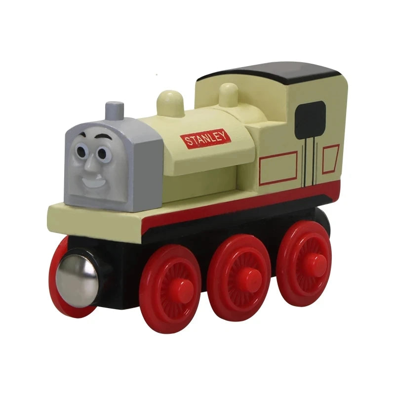 Thomas And Friends Wooden Trains Magnetic Connectable Track Trains Toys Handel Molley Lady Diesol Oliver Donald Educational Toys