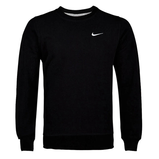 Sudadera con capucha/suéter Nike Club FT Crew para hombre 637903-010