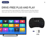 Teclado inalámbrico i8 de 2,4 GHz, miniteclado táctil en inglés y ruso, ratón aéreo, control remoto, portátil, TV Box, proyector.