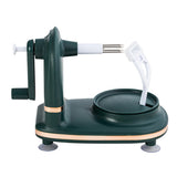 Hand-cranked Manual Fruit Peeler Multifunctional Apple Pear Kitchen Peeler Slicing Tool With Fruit Divider And Spare Blades