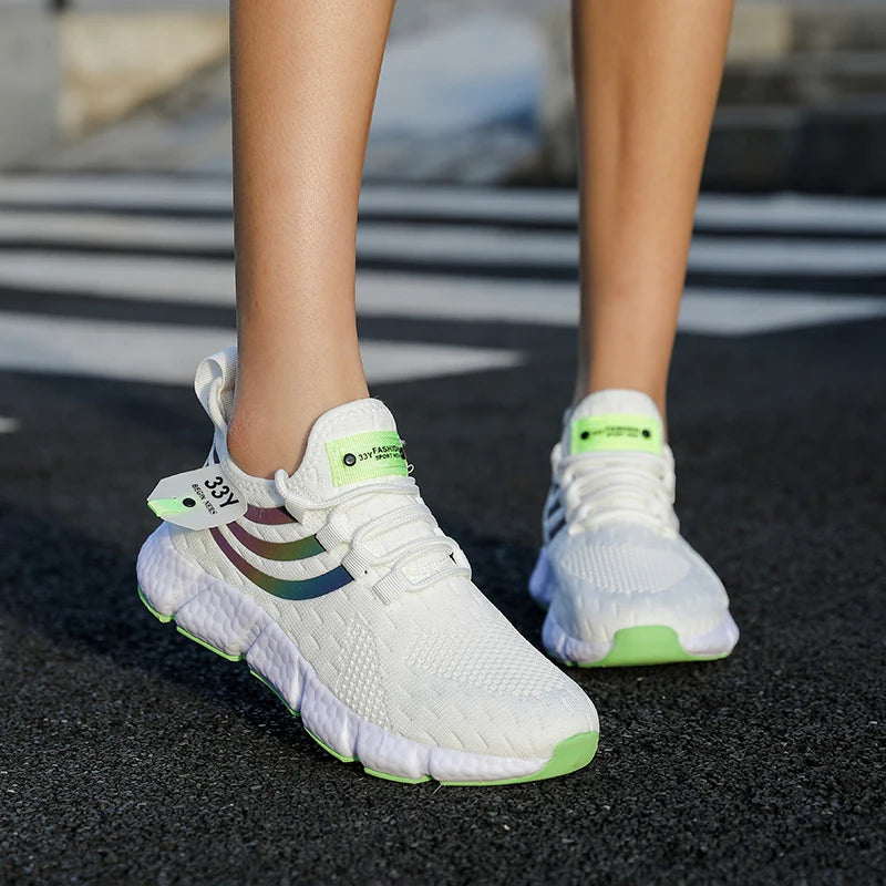Men's Casual Sneakers Summer Breathable Sport Shoes Lightweight Outdoor Mesh Running Shoes Athletic Jogging Tennis Walking Shoes
