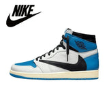 Nike Men's Shoes Air Jordan 1 High AJ1 White Black High Top Retro Basketball Shoes