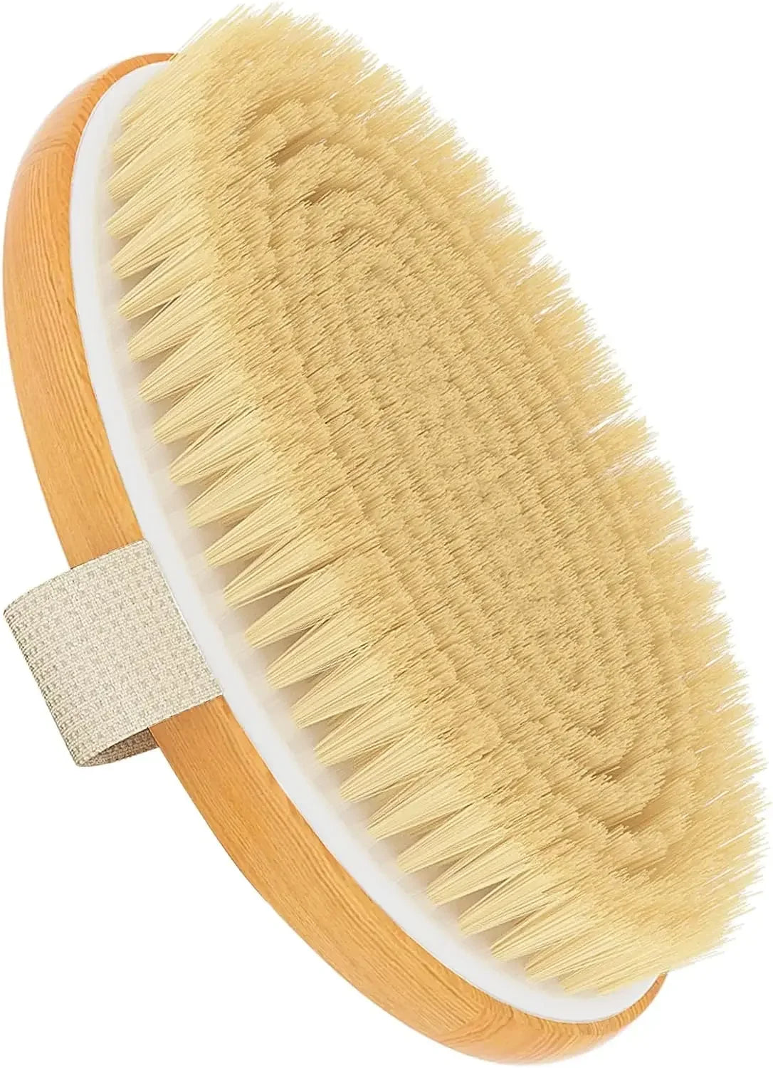 Escovas corporais secas, purificadores corporais esfoliantes, cerdas naturais para pele seca, melhoram a circulação, parar cabelos encravados