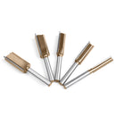 6mm Shank CNC Straight Bit Flush Trim Single Double Flute Router Bit Tungsten Carbide Milling Cutter Woodworking Tools