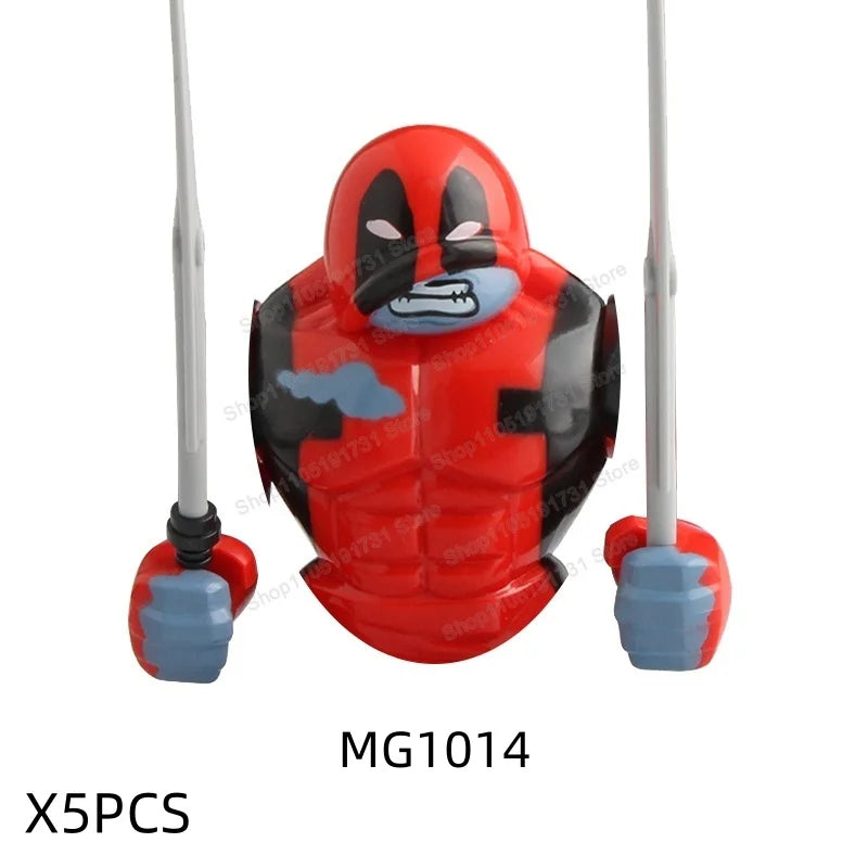 Movie Game Mini Action Figures Big Size Building Block Mecha Assembled Accessories Figure Building Block Toy For Children Gifts
