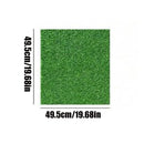 Almofada de grama artificial realista para pet, Tapetes sintéticos grossos, Tapete falso para jardim ao ar livre, pátio, cão de paisagem, 1pc