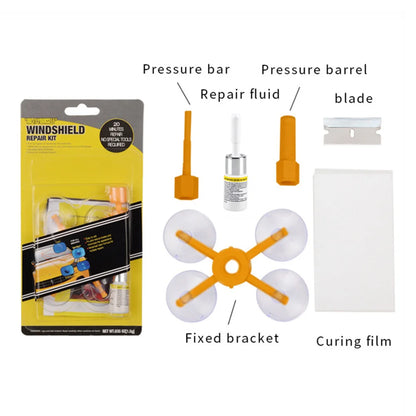 New Upgrade Car Windshield Repair Tool Cracked Glass Repair Fluid DIY Auto Window Cracks Restore Scratch Repair Car Accessories