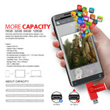 Metal OTG 2 IN 1 Type C pen drive 128GB usb memory stick 4GB 8GB 32GB 64GB 128GB cle usb cle usb flash drive memoria usb