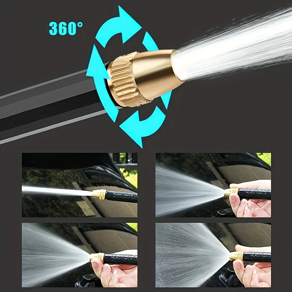 New Expandable Magic Hose High Pressure Car Wash Hose With Spray Gun Set Outdoor Watering Irrigation Tool Garden Hose