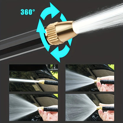 New Expandable Magic Hose High Pressure Car Wash Hose With Spray Gun Set Outdoor Watering Irrigation Tool Garden Hose