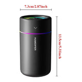 180ML Car Mini Aroma Diffuser Perfume Air Humidifier Essential Oil Purifier Aromatherapy Color Lights For Car Home Bedroom