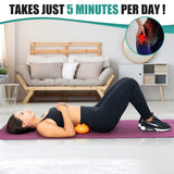 1Pcs Piriformis Stretcher Sciatica Pain in Hip & Lower Back - 14 Trigger Points Massage Release Tight Butt,Deep Glute,SI Joint