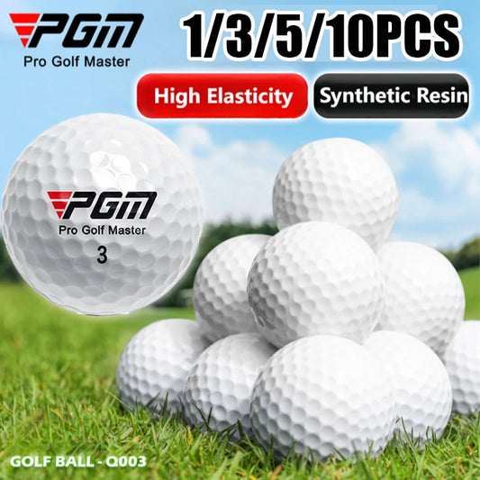 1/3/5/10pc Golf Practice Ball, High-Quality 3 Layer Ball for Competition Sports, 42.6mm Professional High Elastic Rubber Golf Ball