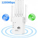 2.4G 5G 1200M White