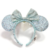 Diadema con orejas de Minnie y lazos grandes de Disney, ideal para disfraz de cosplay, de peluche, para adultos y niños. 
