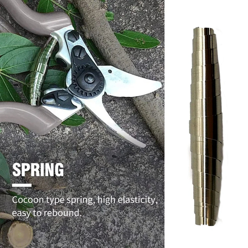 5/10PCS Pruning Shears Spare Spring Garden Spring for Pruning Shears Grafting Tool Scissors Components Stainless Steel Spring