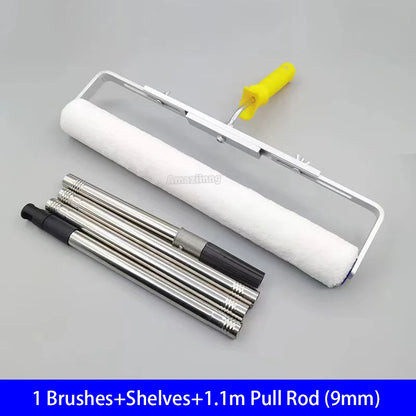 18inch Paint Roller Brush Short-Middle-Long Plush Painting Handle Tool For Wall Decorative 6MM/9MM Painting Handle Tool Support