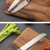 Stainless Steel Kitchen Knives Set Fruit Paring Utility Serbian Chef Slicing Bread Japanese Kitchen Knife Set Accessories Tools