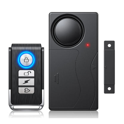 Awapow Wireless Door Alarm With Remote Control Anti-Theft Door And Window Security Alarms Home Security Sensor Burglar Alarms