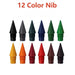 12 Color nib