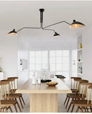 Modern Creative Spider Grabbing Pendant Light Personalized and Simple Living Room LED Ceiling Lamp Bedroom and Study Light