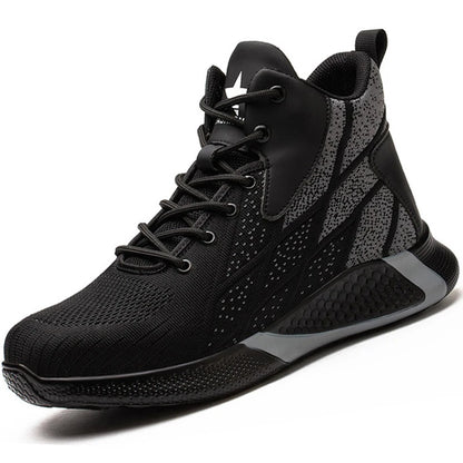 Work Boots Steel Toe Safety Shoes Men Women Work Shoes Sneakers Lightweight  Anti-Puncture Safety Shoes Men Indestructible Boots