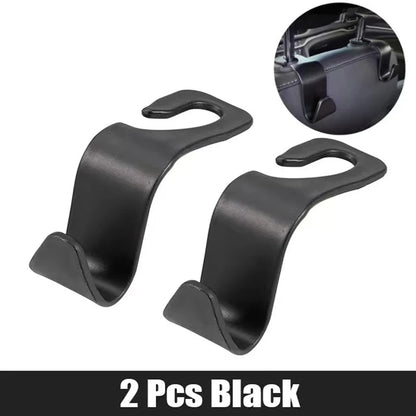 1/2/4Pcs Universal Auto Seat Headrest Hook Storage Hanger Car Vehicle Back Seat Organizer Holder Clip Car Interior Accessories